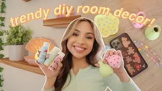 MAKING TRENDY DIY ROOM DECOR VLOG