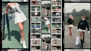 31 to 33 MONROE MOMENTS with MiCRo MiNi SKiRt GiLLy & TeNNiS FaSHiON WiDeSCReeN 3 shorts 