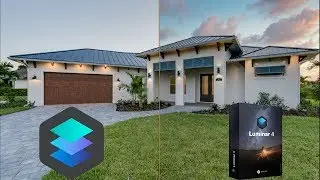 Luminar 4 Sky Replacement for Real Estate Photography