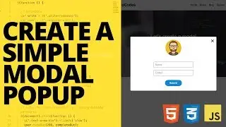 Create a Simple Popup Modal