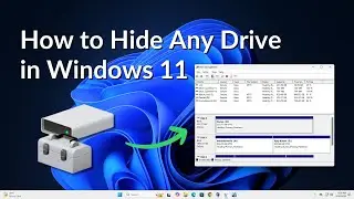 How to Hide or Unhide Any Drive in Windows 11