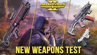 All New Weapons Showcase (Truth Enforcers) in Helldivers 2