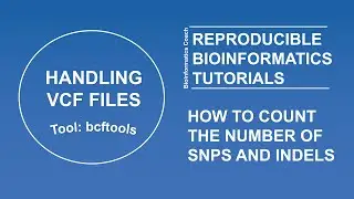 bcftools view | bcftools tutorial on how to count the number of snps and indels in a vcf file