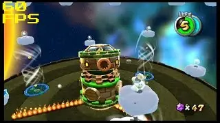 87. [60 FPS] Bowser Jr.'s Boomsday Machine - Bowser Jr.'s Boom Bunker - Super Mario Galaxy 2