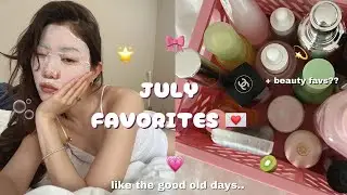 let's bring OG youtube back... my july favorites!! 🍧📘💄💌🌟I Hannah Cho