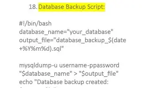 Linux production shell scripts commands | Top Linux Production Shell Script Commands