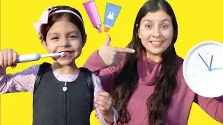 Put On Your Shoes Song | Valeria Pretend Play Morning Routine Brush Teeth Nursery Rhymes Kids Songs