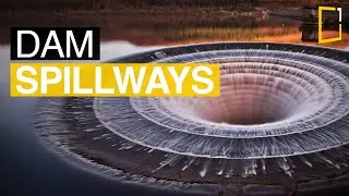 What is a spillway and how does it work?