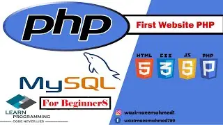 Creating Your First PHP Website Tutorial Urdu/Hindi | Learn PHP Step-by-Step | Basics for Beginners