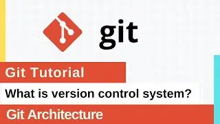 #1 Git Tutorial | Version Control Systems | Git Architecture | Types of version control system