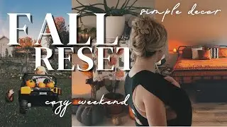 Cozy Fall Reset | Intentional Decor, Seasonal Traditions & House Refresh