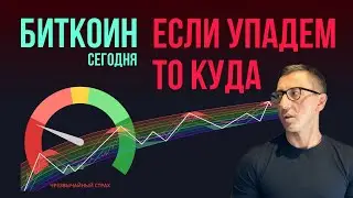 БИТКОИН 🍑 ЕСЛИ УПАДЕМ, ТО КУДА