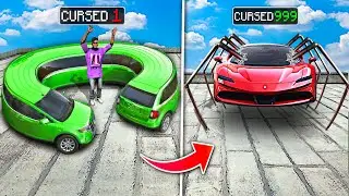 Upgrading Cars Into CURSED CARS In GTA 5!