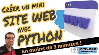 Créer un mini site web avec Python®