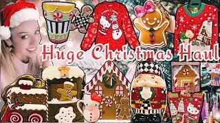 HUGE Christmas Decor Haul 2024/Gingerbread Christmas Decor/Traditional Christmas Decor 2024