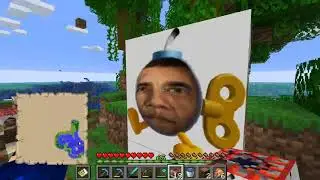 Nuking Cuba in Minecraft