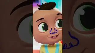 Baby has a new nose! Where is his real nose? #babyberrytv #shorts #kidsshortsvideo