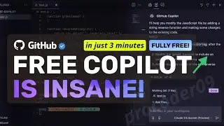 Github Copilot FREE 👨‍💻: The BEST FREE AI Editor 2025 that Beats CURSOR, Windsurf, & Bolt! 🚀