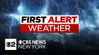 First Alert Weather: Thunderstorms in the NYC area Sunday - 9/1/24