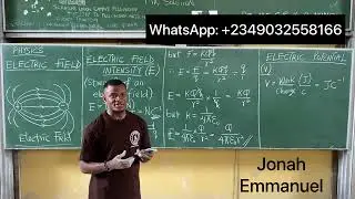 Electric field, Electric Field Intensity and Electric potential | JAMB physics classes #jamb