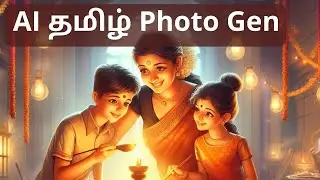 Using AI to Create Tamil Family Photo | ChatGPT DALL·E 3 | Microsoft Bing Image Creator