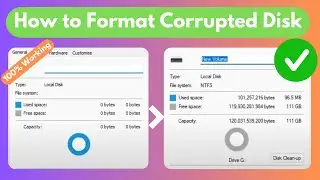 Fix Corrupted Disk Partition: Unreadable Disk and Corrupted Structure in Windows (100% Reusable)