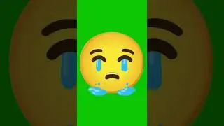 😭 Loudly Crying emoji Animation Green Screen || @vfxnoob