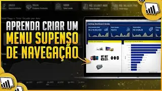 Como Criar um Menu Suspenso de Navegação no Power BI