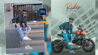 Photoshop Bike Photo Editing🔥 Photoshop Editing Background Change 2022