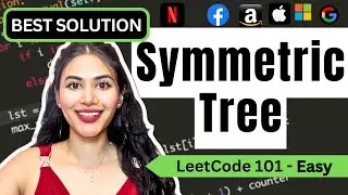 Symmetric Tree - LeetCode 101 - Python - Iterative and Recursive! #binarytree #leetcode