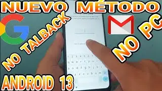 Nuevo Método android 13 Sin Pc 2023 / Eliminar cuenta de google motorola moto android 13