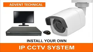 How to install IP camera | how to install security camera | Network Video Recorder 