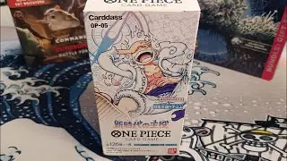 Распаковка карточек One Piece Op-5 