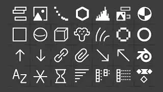 Blender 2.8 gets Monochromatic Icons