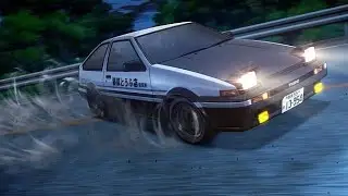 Initial D - Edit || Rapture || [HD] (Slowed & Reverb)