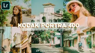 Kodak Portra 400 Inspired Lightroom Preset | How To Edit KP400 Tutorial | Free DNG & XMP Giveaway