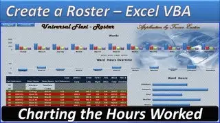 Roster - Create a Roster -Roster Template - Hours and Overtime -Adding the Charts