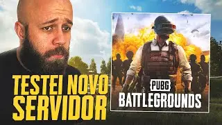 TESTANDO O PING DO NOVO SERVIDOR DO PUBG "SE PREPARE PARA PASSAR RAIVA"