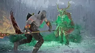 God of War Ragnarok - KING HROLF KRAKI vs Ghost of Sparta: All Burdens, Sparta Set - GMGOW+ (PS5)