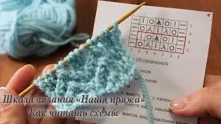 12. Вязание для начинающих. Как читать схемы