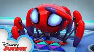 Trace-E Shake Music Video 🎶 | Marvel’s Spidey and his Amazing Friends | @disneyjunior