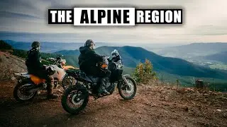 Moto Camping in the Alpine Region | Moto Vlog