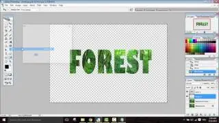 Photoshop Tutorial For Beginners How To Cutout Image As Text In Photoshop