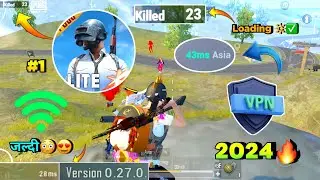 😱Best Vpn For Pubg Lite 2024 | Pubg Lite Best Vpn 2024 | Low Ping Vpn For Pubg Mobile Lite 2024 🔥