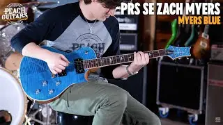 No Talking...Just Tones | PRS SE Zach Myers - Myers Blue