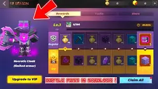 New Upcoming Battle Pass 🤩 In Skyblock ( Blockman Go ) 