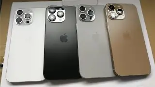 iPhone 16 Pro All colors hands on comparison 