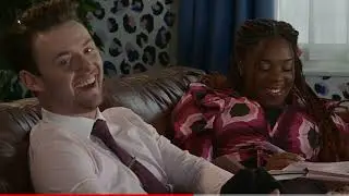 Channique Sterling-Brown foot massage in tights