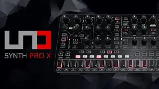 IK Multimedia UNO SYNTH PRO X Sound Demo (no talking) with Presets for Ambient and Techno