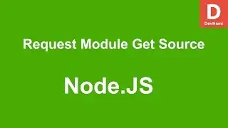 Node.JS HTTP Request Module Get Page Source